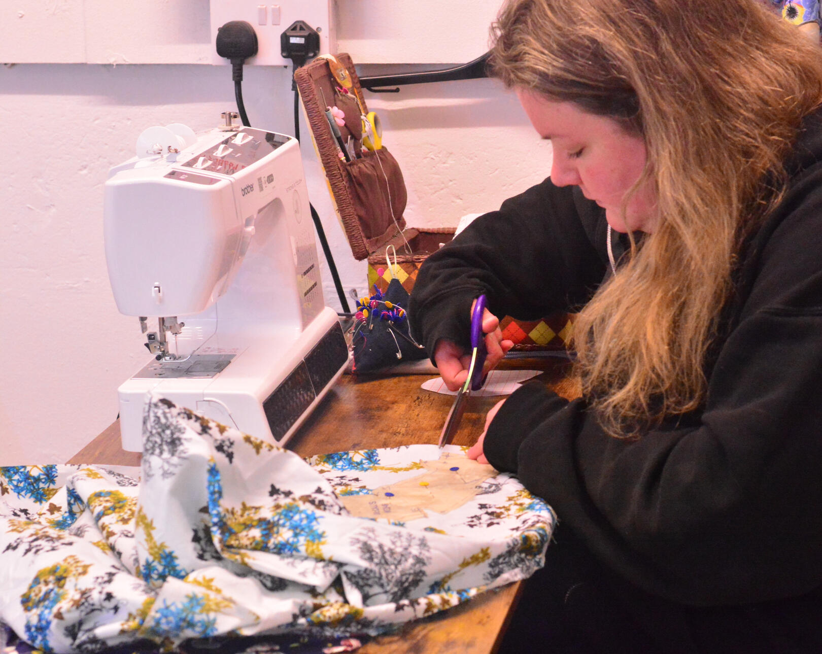 Weston Indoor Market Joliff Sewing Embroidery Weston super Mare